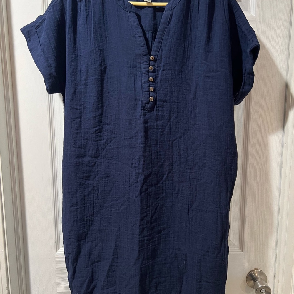 L.L. Bean Navy Blue Dress/tunic